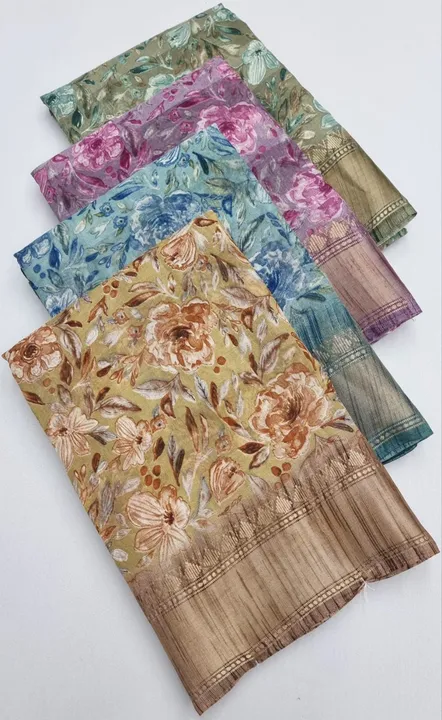 Silk villa premium soft cotton saree  uploaded by business on 10/23/2023