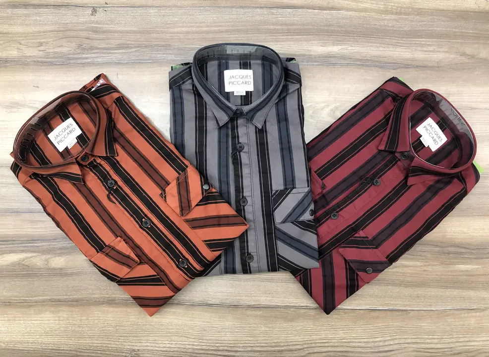 Stripe shirts Double pocket uploaded by N.F EXPORTS on 10/23/2023