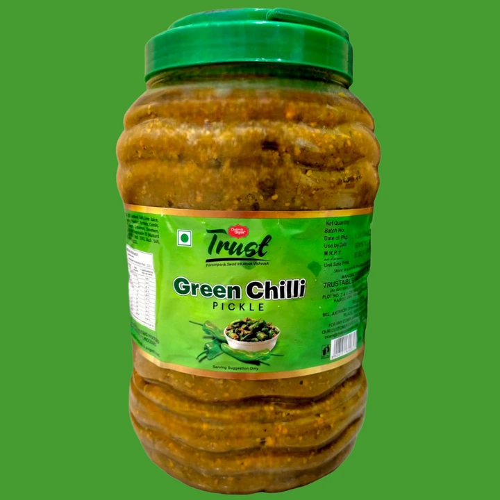 Green Chilli Pickle 4.25 kg uploaded by business on 10/23/2023