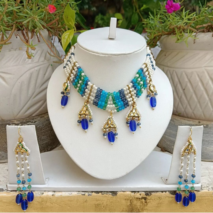 Beautiful Necklace Earrings Sets  uploaded by business on 10/23/2023