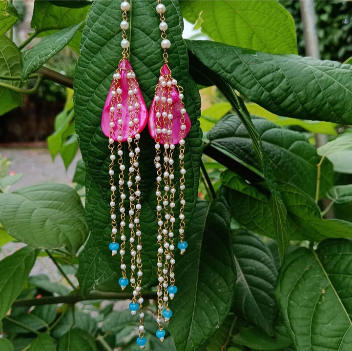 Handmade jewellery Dangle earrings  uploaded by ShreeShyamGemstone  on 10/23/2023