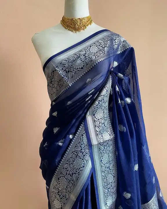 WARM SILK BANARASI SAREE  uploaded by S.N.COLLECTIONS  on 10/23/2023