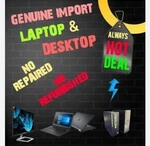 Business logo of import laptop ,desktop trading .co