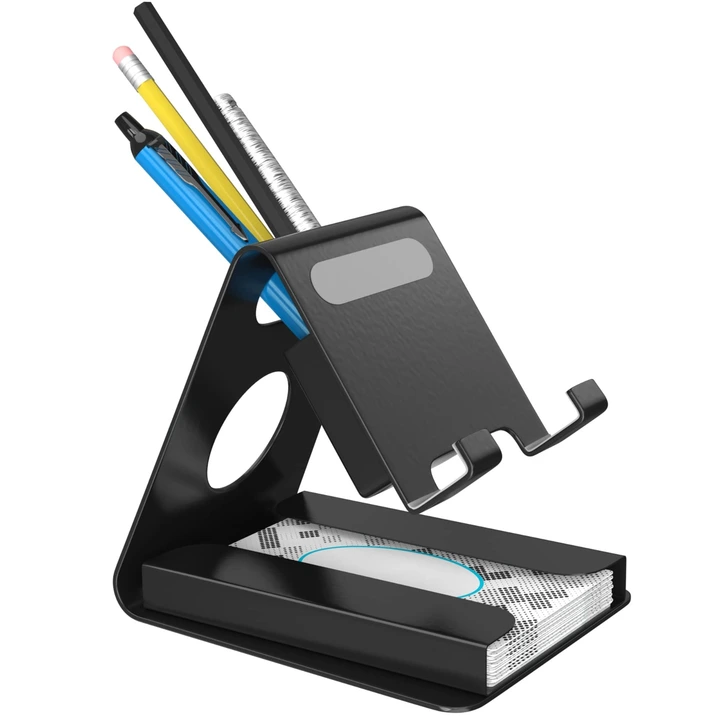 Metal Mobile Stand with pen holder  uploaded by business on 10/24/2023