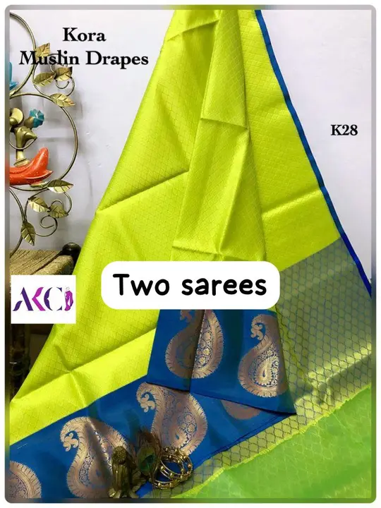 Manufacturing sarees Banarasi Kora Samy and wholesalers  uploaded by Arbaz sarees manufacturer  on 10/24/2023