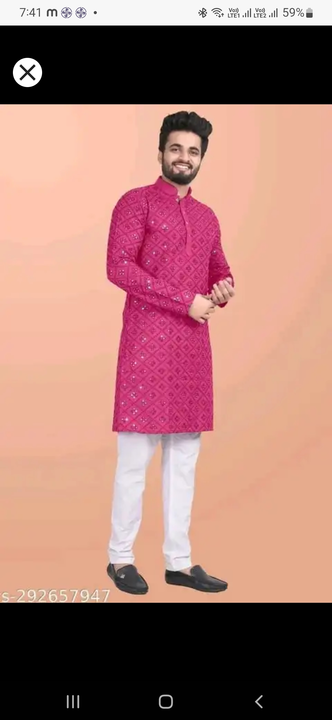 Post image I want 50+ pieces of Kurta set at a total order value of 25000. Please send me price if you have this available.