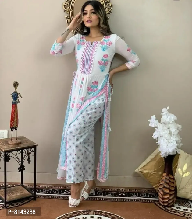 Post image Women Stylish Rayon Long kurta with Pant
Price :465/- MOQ - 12Pcs
Size: 
S
M
L
XL
2XL
3XL
XS

 Fabric: Rayon

 Type: Kurta Bottom Set

 Occasion: Casual

 Pack Of: Single

Within 6-8 business days However, to find out an actual date of delivery, please enter your pin code.

Women Stylish Rayon Long kurta with Pant