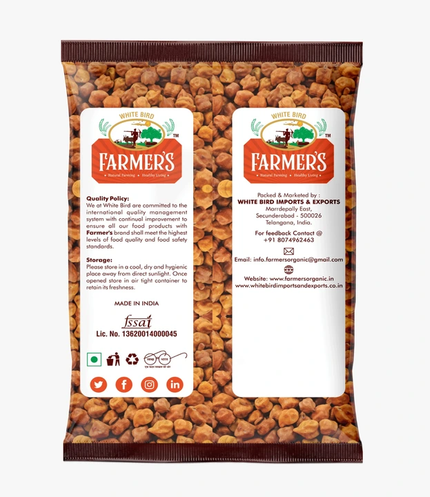 Whitebird Farmers Brown Chana uploaded by WBIE PRIVATE LIMITED on 10/24/2023