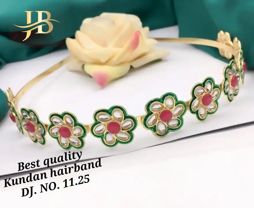 Best quality hair band 👌  uploaded by Artificial jewellery on 10/24/2023