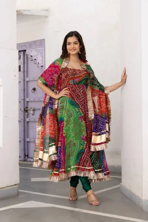 Gown with dupatta uploaded by business on 10/24/2023