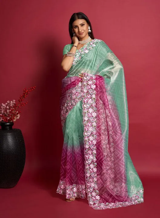 Saree uploaded by Taha fashion from surat on 10/25/2023
