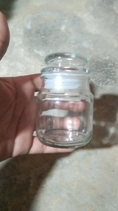 100 ml janky jar  uploaded by Glass decorative items and all types glass itoms on 10/25/2023