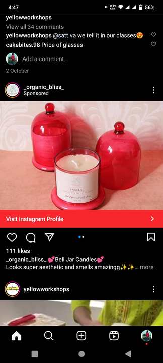 Ball jar cented candle for Diwali  uploaded by business on 10/25/2023
