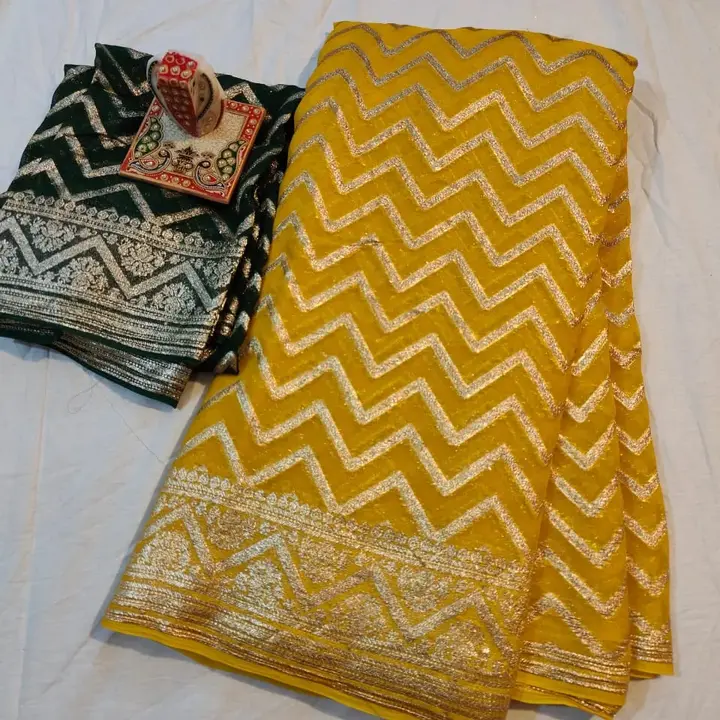 Product uploaded by Jaipuri wholesale gotta patti kurtis nd sarees on 10/25/2023