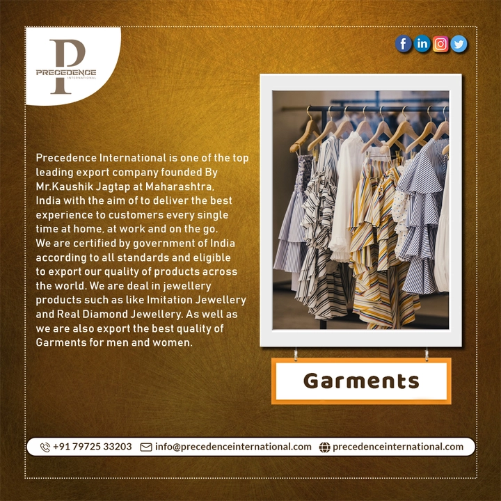 Readymade Garments  uploaded by Precedence International on 10/25/2023
