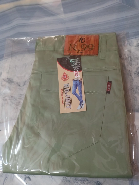 Cotton pants (sartin)(²in)(dobi) uploaded by RAJHIT cotton Cargo  on 10/25/2023