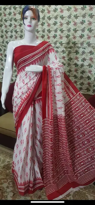 Cotton mulmul saree  uploaded by business on 10/25/2023