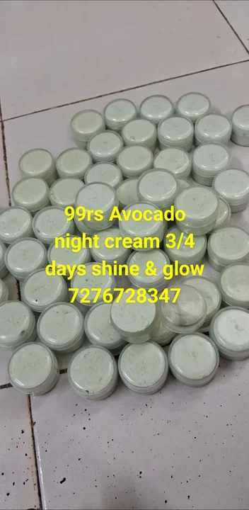 Avocado night cream  uploaded by Whitebeauty skin care on 10/25/2023