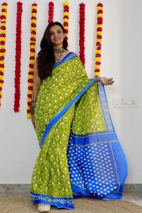 Pure cotton saree  uploaded by SAURYA LIFE STYLE on 10/25/2023