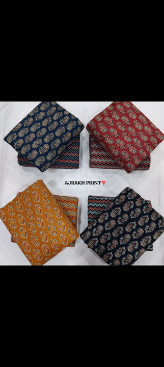 Ajrakh print porcian print jaipur print  uploaded by business on 10/26/2023