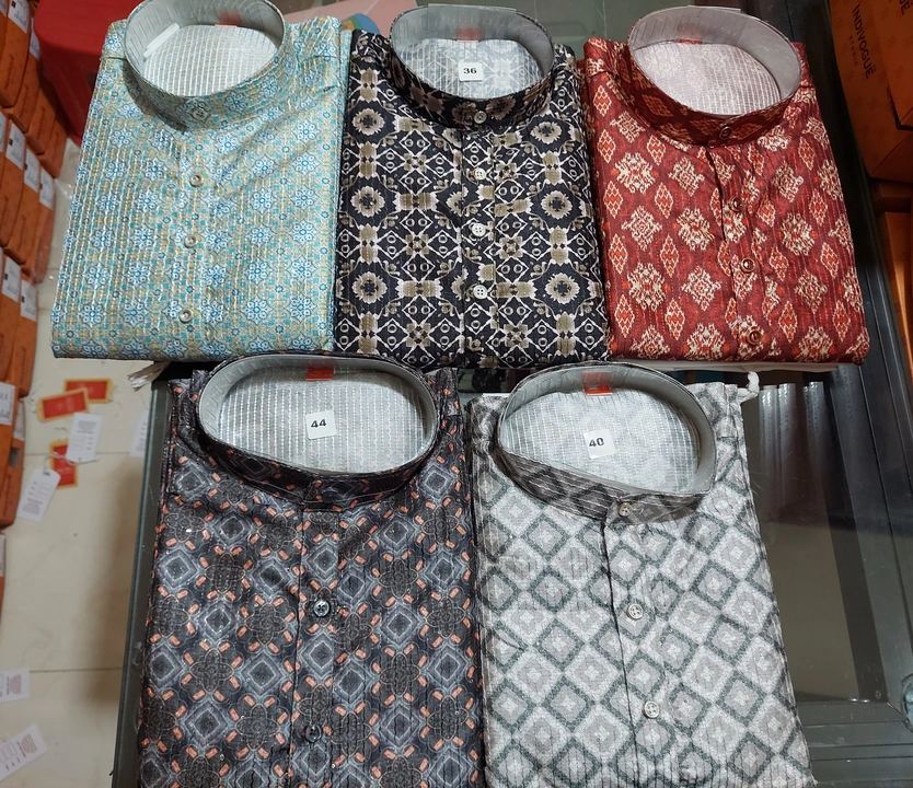 Printed sequence kurta uploaded by business on 10/26/2023