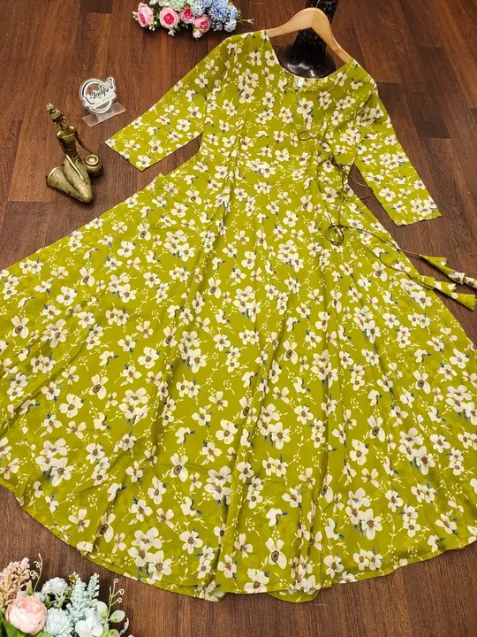 Printed gown uploaded by business on 10/26/2023