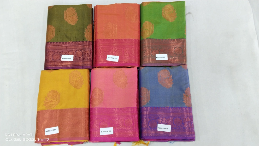 Banarasi satin silk  uploaded by Vishnu Laxmi Textiles on 10/26/2023