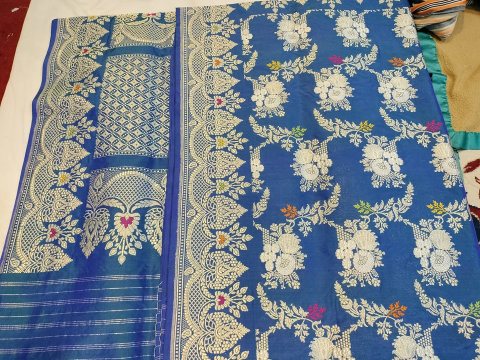 Pever kataan jangla padwa sarees uploaded by business on 10/26/2023