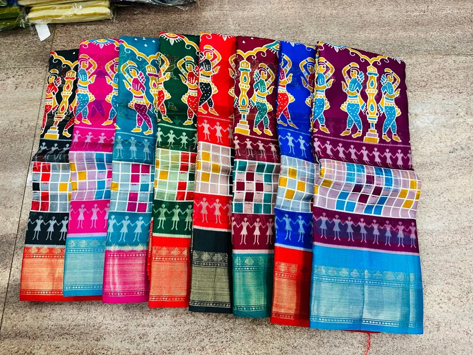 Fancy sarees digital print  uploaded by Nandi silks on 10/26/2023