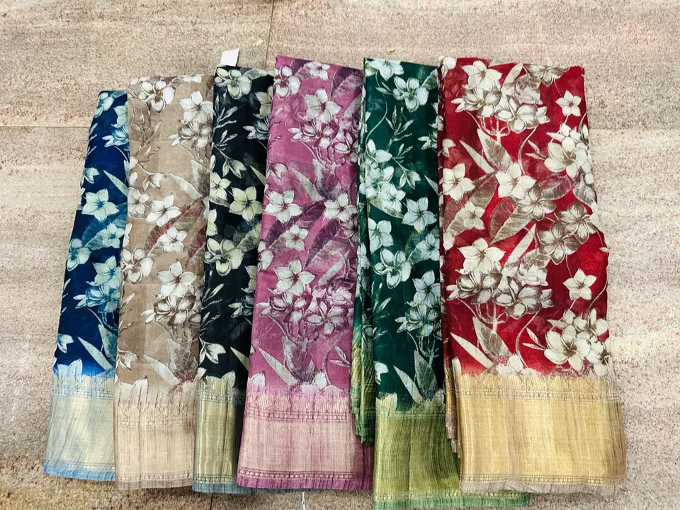 Fancy sarees digital print  uploaded by business on 10/26/2023