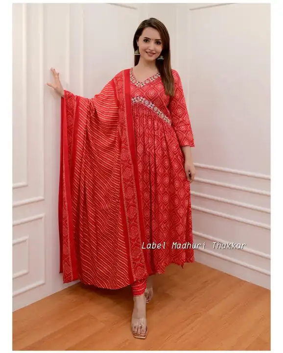 Alia Cut printed 3 pcs suit set uploaded by business on 10/26/2023