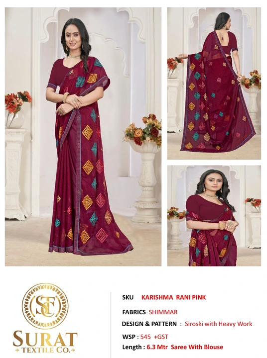 KARISHMA RANI PINA  uploaded by Surat Textile Co. on 10/26/2023