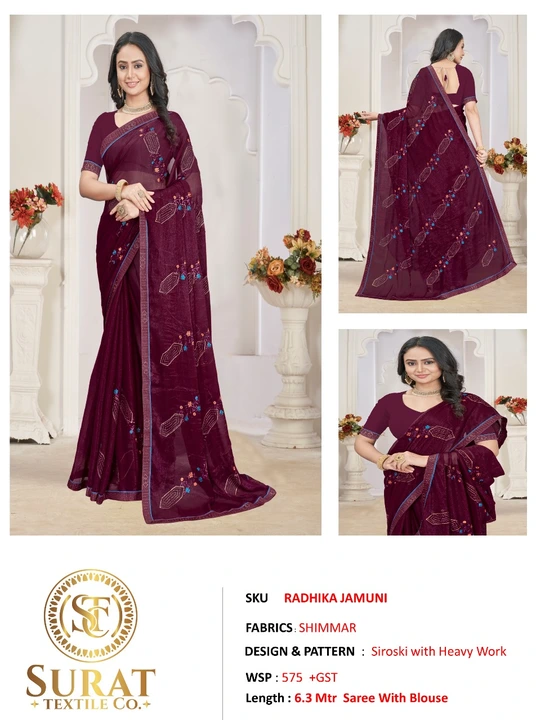 RADHIKA JAMUNI  uploaded by Surat Textile Co. on 10/26/2023