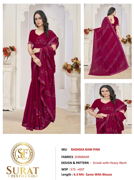 RADHIKA RANI PINA  uploaded by Surat Textile Co. on 10/26/2023