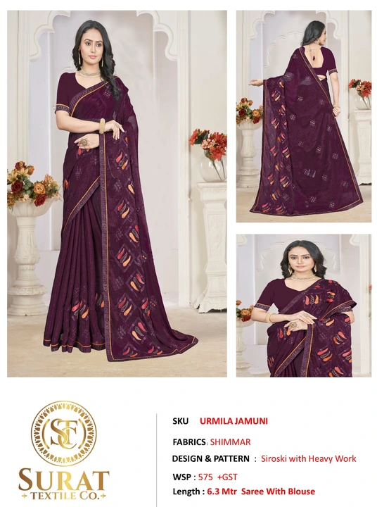 URMILA JAMUNI  uploaded by Surat Textile Co. on 10/26/2023