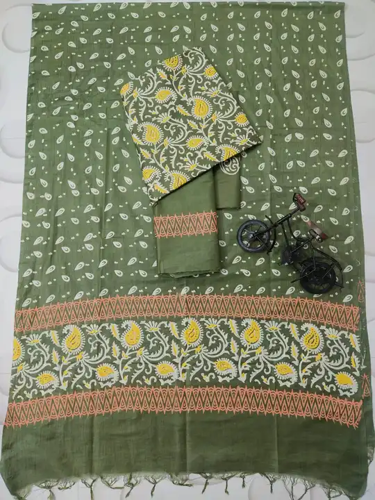 Katan silk suit  uploaded by Harsh textile on 10/26/2023