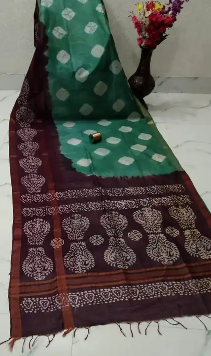 Cotton slub saree  uploaded by Harsh textile on 10/26/2023