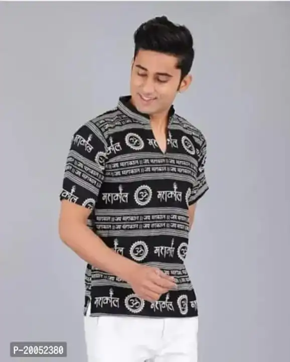 Mahakal Cotton Short Sleeve Shirt for Man And Boys uploaded by business on 10/26/2023