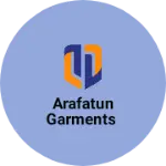Business logo of arafatun garments