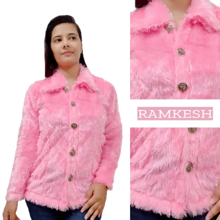 Women jacket women fur coats  uploaded by RAMKESH on 10/27/2023