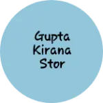 Business logo of Gupta kirana stor