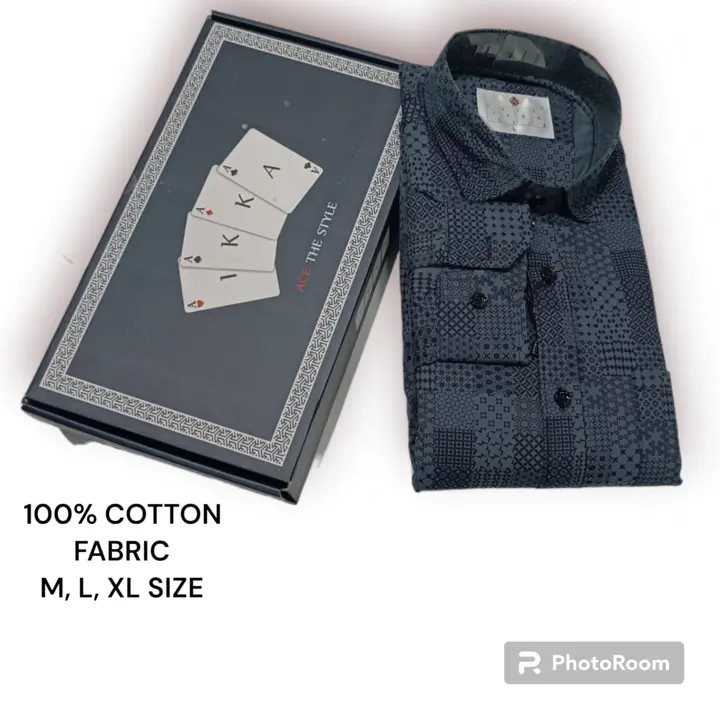 Men Box Pack shirts uploaded by Kushal Jeans, Indore on 10/27/2023