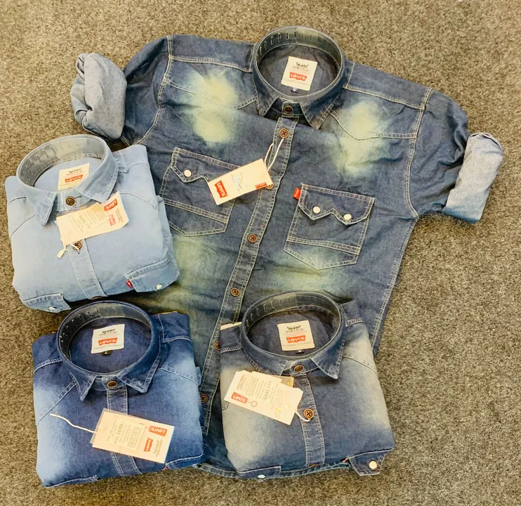 Premium Denim shirts available  uploaded by business on 10/27/2023