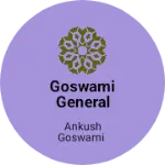 Business logo of Goswami general Store