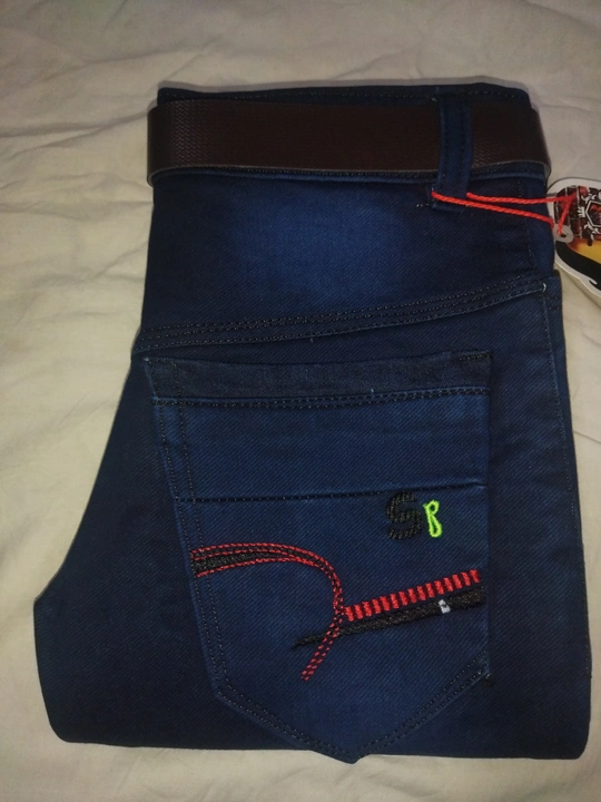 Cotton nitted regular jeans uploaded by Maxx Blue Jeans on 10/27/2023