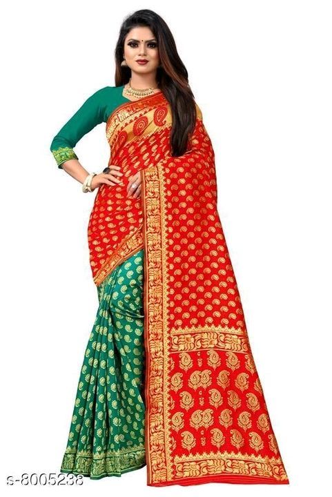 Trendy Banarasi silk sarees uploaded by Best Deals on 3/23/2021