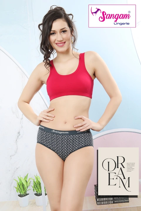 Slip and sporty bra sporty rate Nova 85 all size and claira 90 all sizes  uploaded by Sangam Garments on 10/27/2023