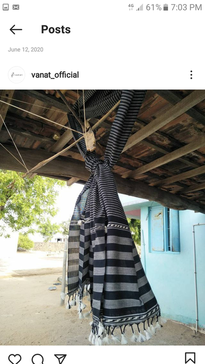 Post image Kutch village handweaving Desing