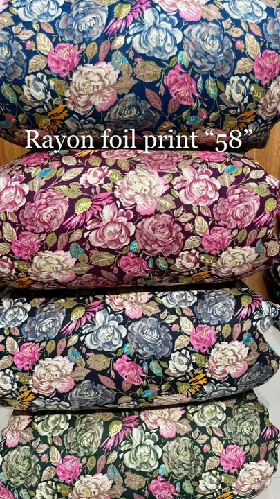 Rayon foil print  uploaded by Cara Exim on 10/27/2023