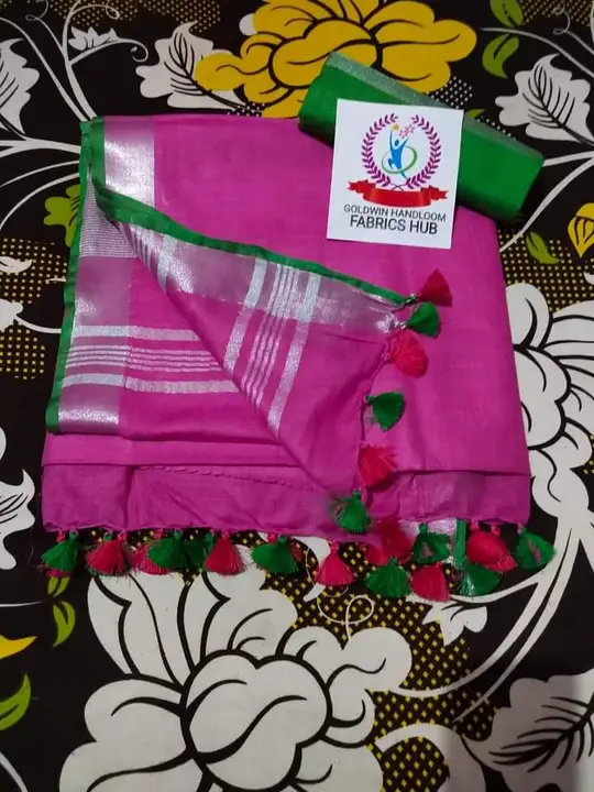 Line by line saree  uploaded by Mp handloom on 10/28/2023